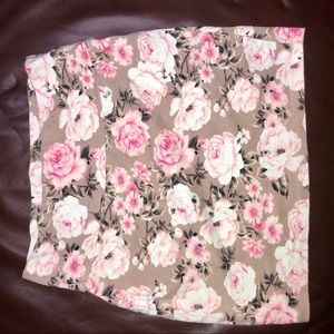 Floral skirt